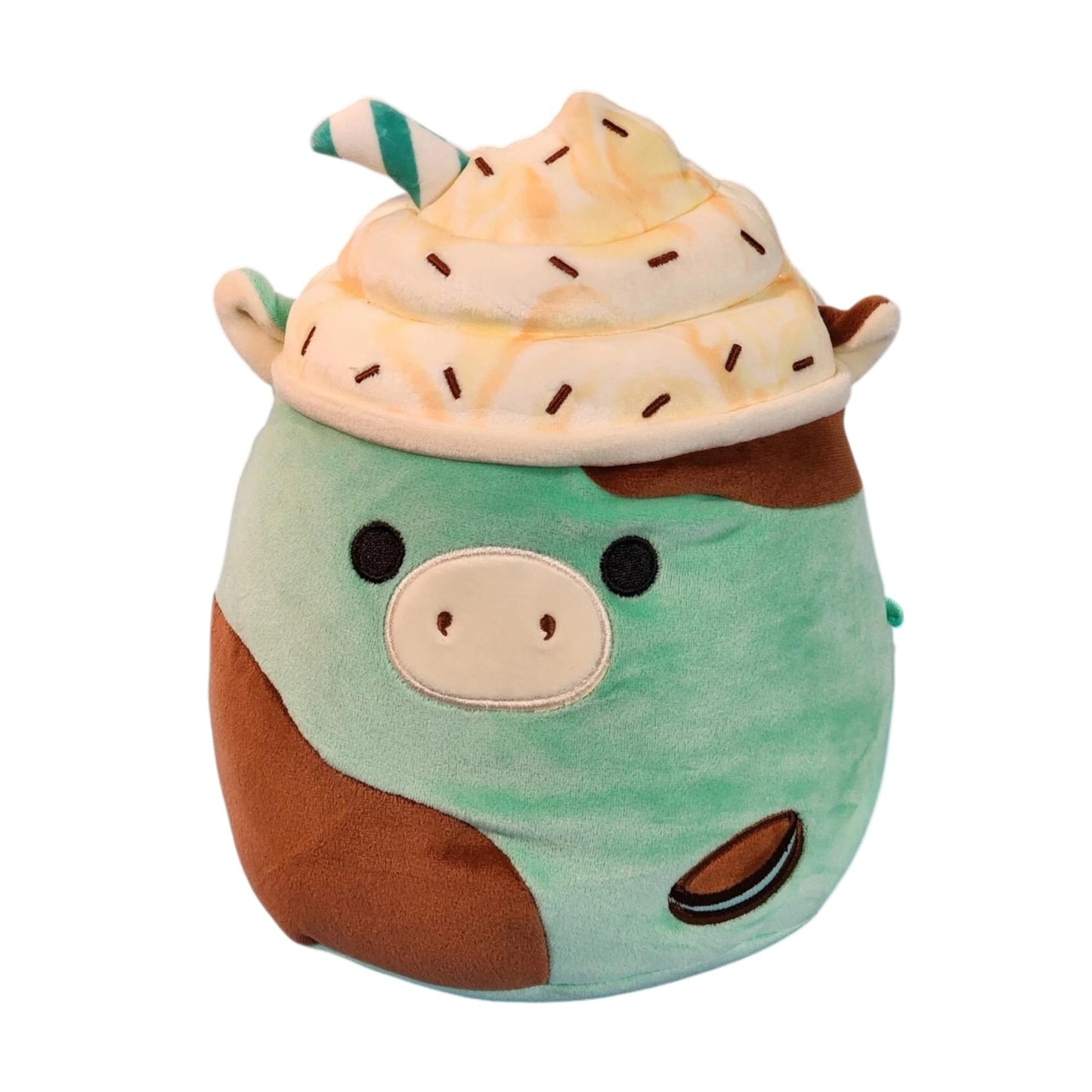 Squishmallows 8 Inch Plush | Ingeborg The Thin Mint Frappuccino Cow