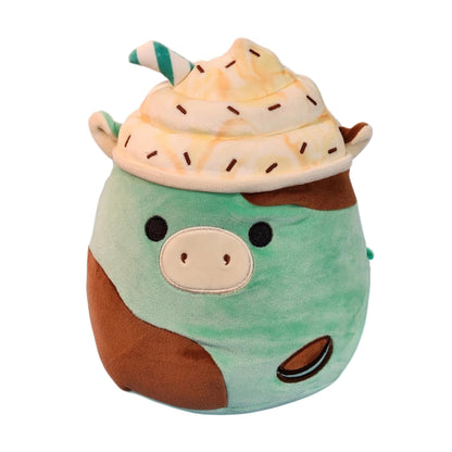 Squishmallows 8 Inch Plush | Ingeborg The Thin Mint Frappuccino Cow
