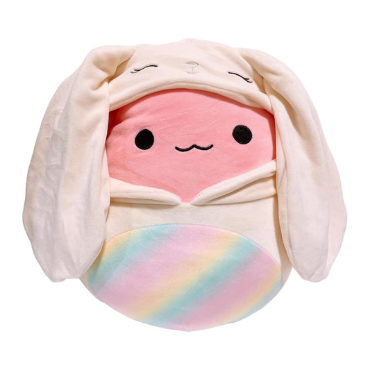Squishmallows Easter Squad 8 Inch Plush | Archie The Pink Axolotl In Bunny Outfit