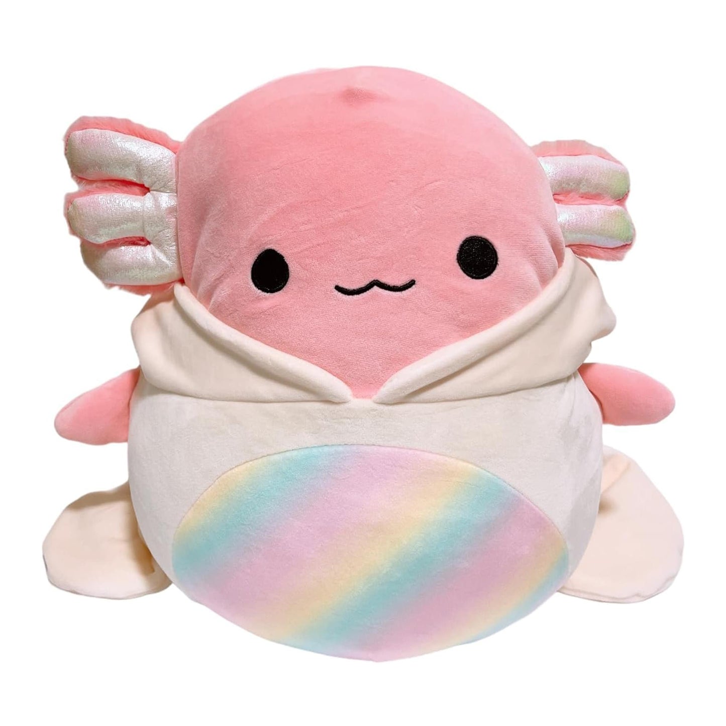 Squishmallows Easter Squad 8 Inch Plush | Archie The Pink Axolotl In Bunny Outfit