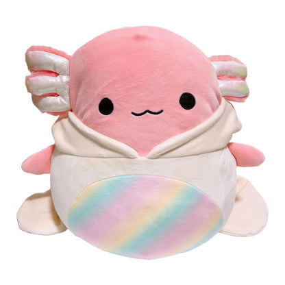 Squishmallows Easter Squad 8 Inch Plush | Archie The Pink Axolotl In Bunny Outfit