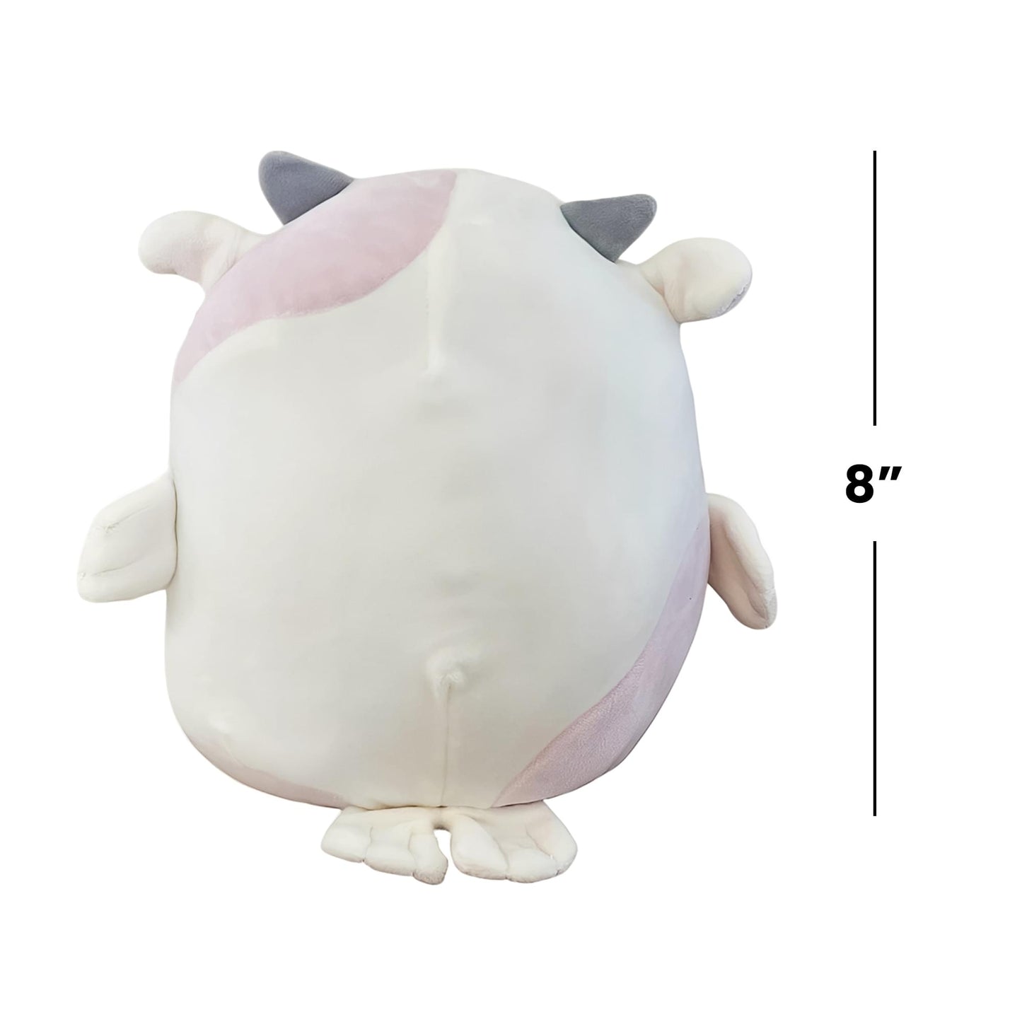 Squishmallows Sea Life 8 Inch Plush | Malia White With Pink Sea Cow