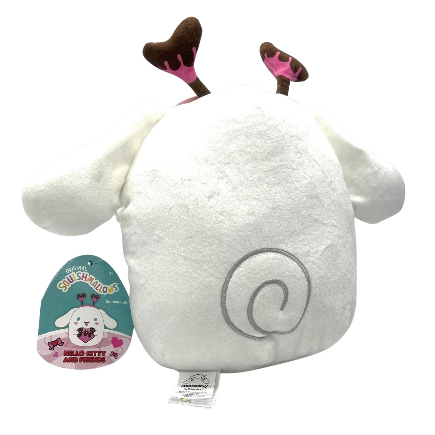Squishmallows 8 Inch Sanrio Valentines Day Plush | Cinnamoroll