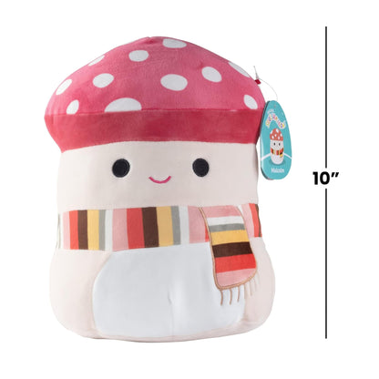 Squishmallow 10-Inch Malcom The Mushroom Plush