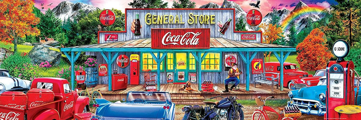 Coca-Cola Stop-n-Sip Panoramic 1000 Piece Jigsaw Puzzle