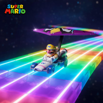 Hot Wheels 1:64 Scale Mario Kart | Wario B-Dasher + Wario Wing