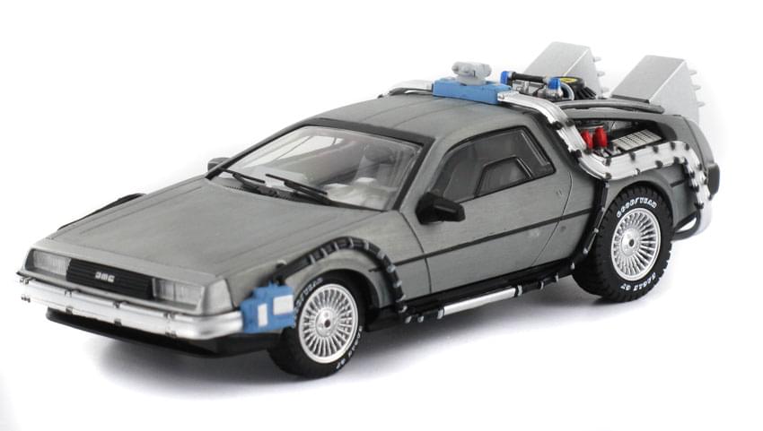 Back To The Future 1/43 Hot Wheels Time Machine Die-Cast