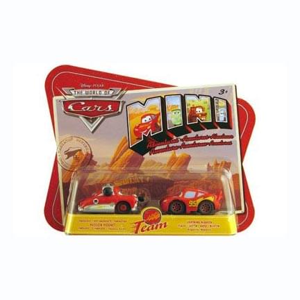 Disney Pixar Cars 2 Pack Fabulous Hudson Hornet & Lightning Mcqueen