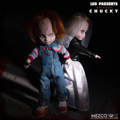 Living Dead Dolls Bride Of Chucky 2 Pack Chucky & Tiffany