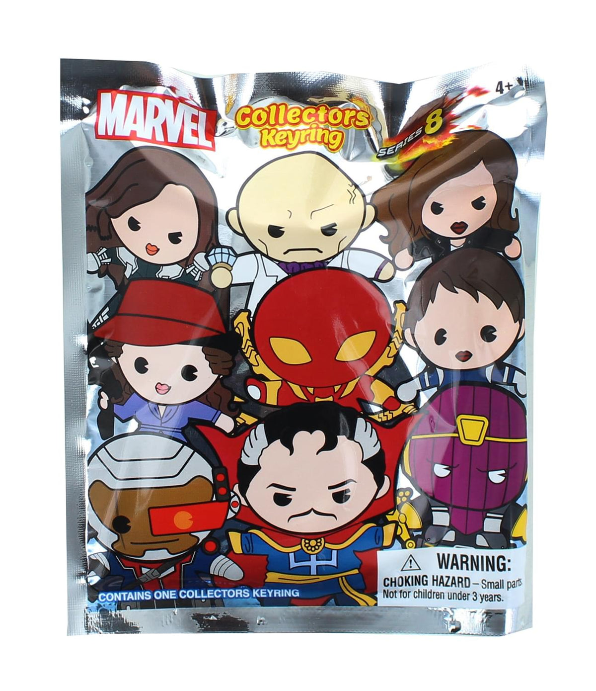 Marvel Series 8 Blind Bag Foam Figure Keyring | One Random