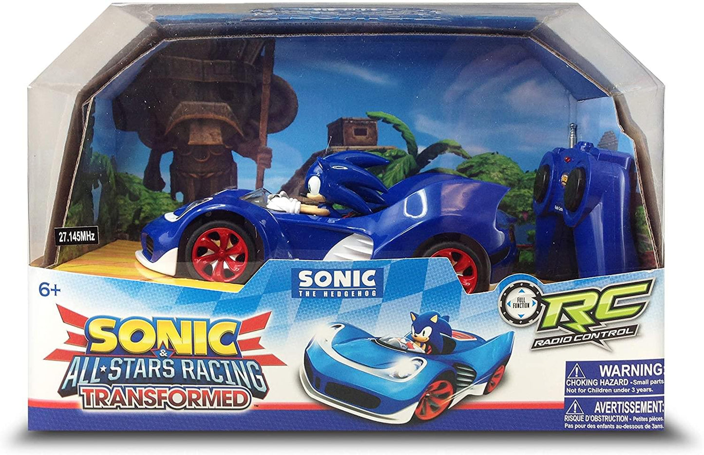 Sonic All-Stars Racing Transformed Full Function Remote Controlled Car w/ Lights