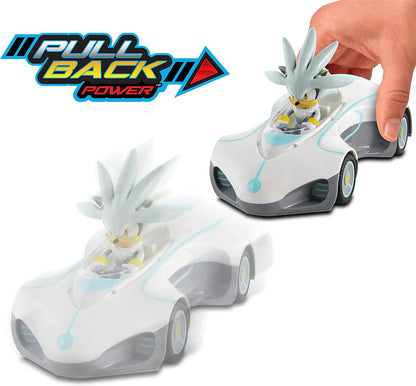 Sonic the Hedgehog Silver Pull Back Racer