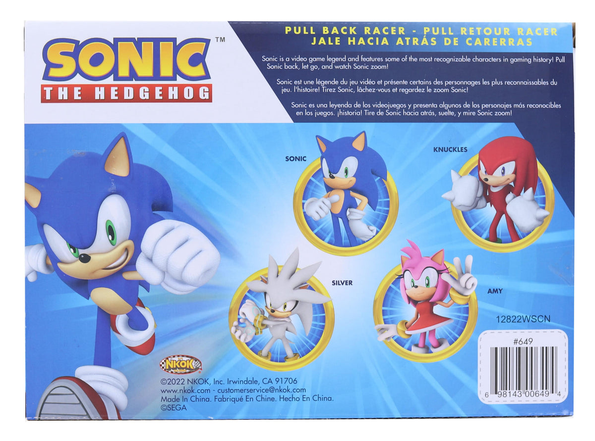 Sonic the Hedgehog Pull Back Racer | Amy Rose