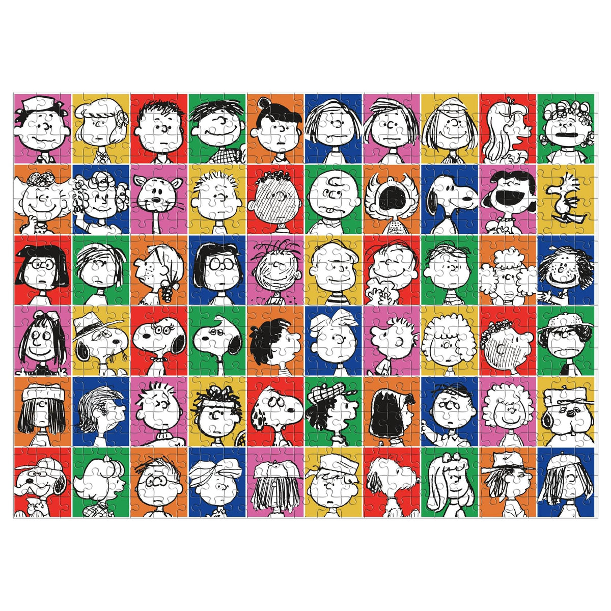 Peanuts Portraits 500 Piece Jigsaw Puzzle (Vertical Box)