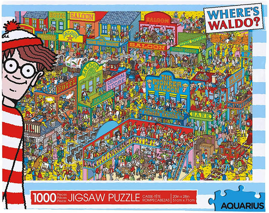 Where's Waldo Wild Wild West 1000 Piece Jigsaw Puzzle