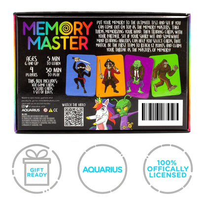 Memory Master Family Card Game | 4 Players