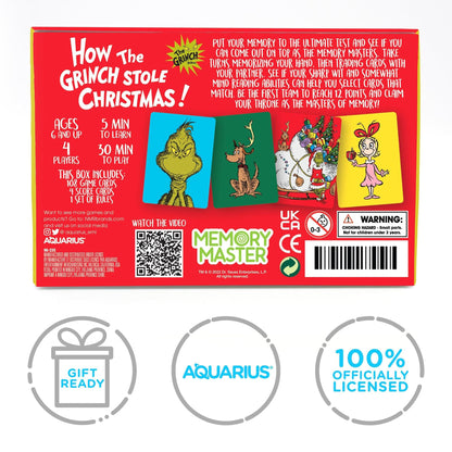 Grinch Memory Master Card Game