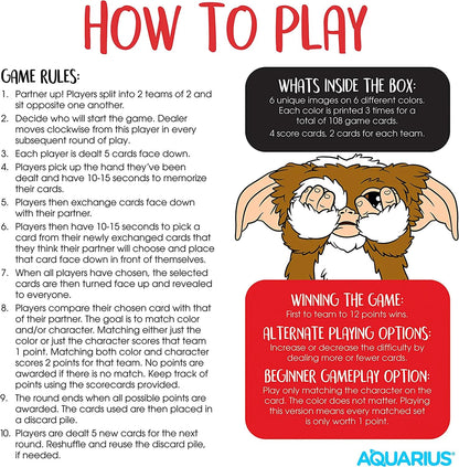 Gremlins Memory Master Card Game