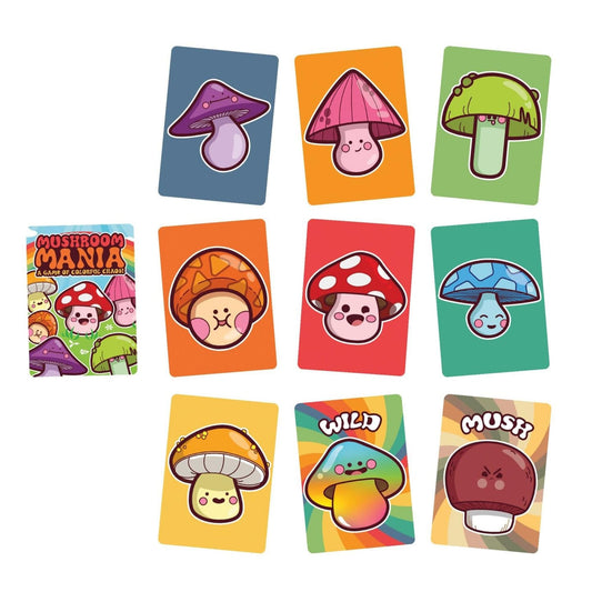 Mushroom Mania Card Game