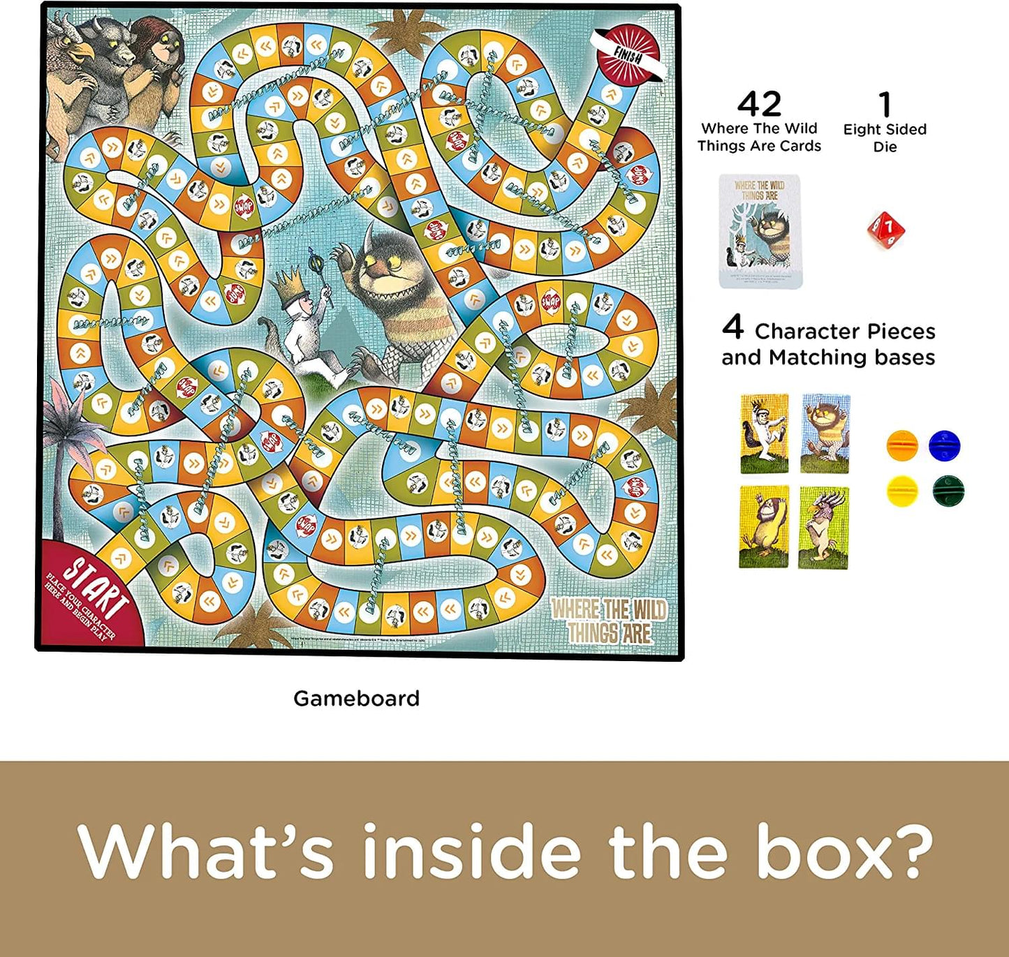 Where The Wild Things Are Journey Board Game