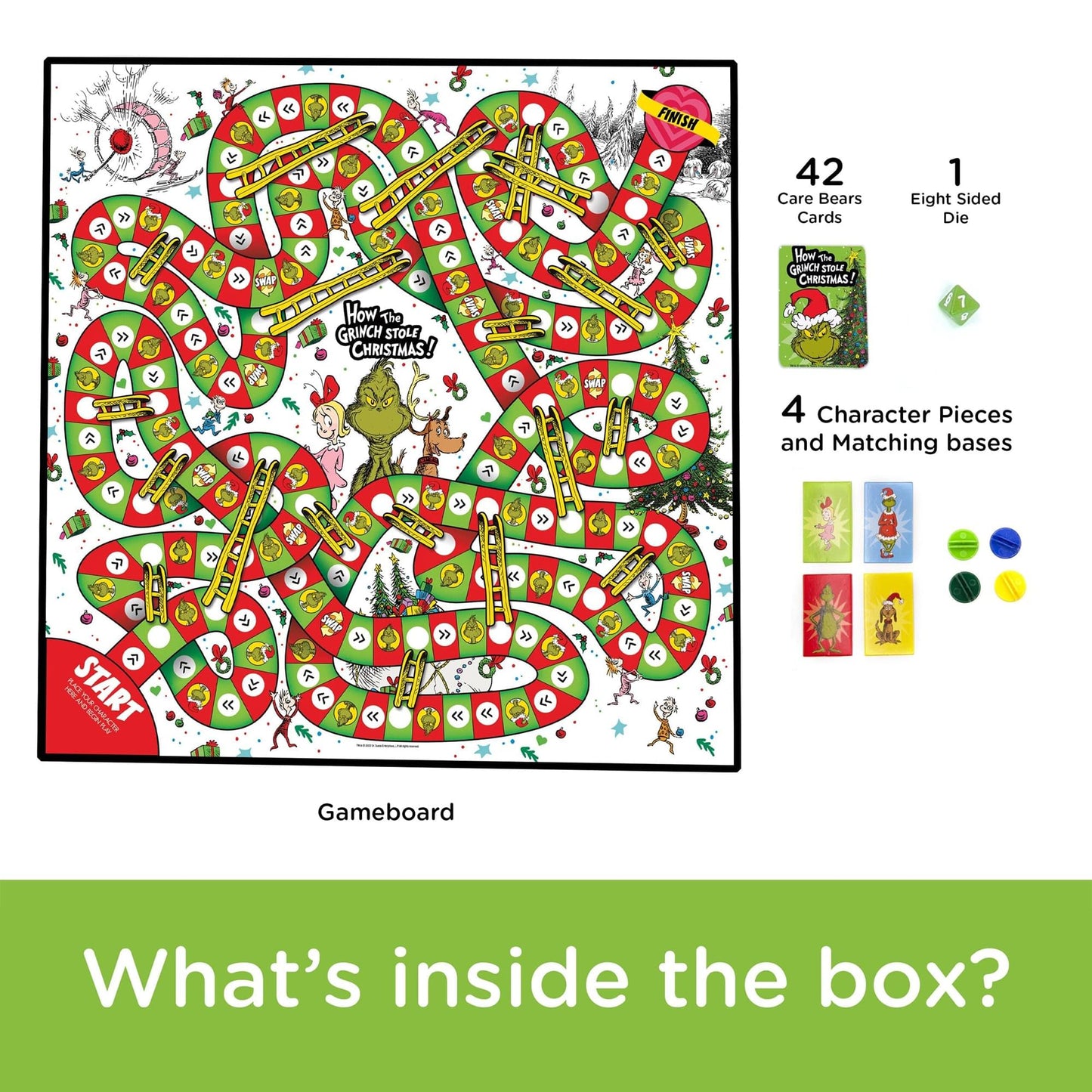 Dr. Seuss Grinchmas Journey Board Game
