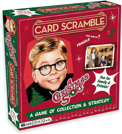 A Christmas Story Card Scramble Board Game