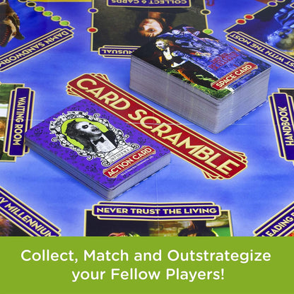 Beetlejuice Card Scramble Board Game | For 2-4 Players