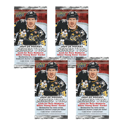 NHL 2024-25 Upper Deck Series 2 Blaster Box | 4 Packs