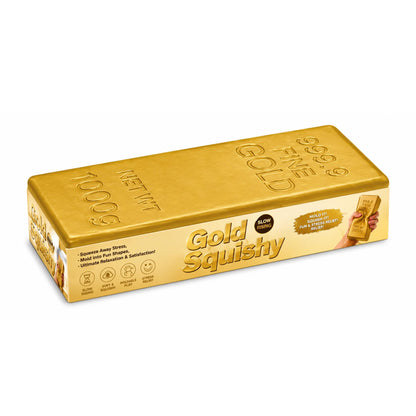 Gold Bar 5-Inch Squishy Stress Relievers | Set Of 3