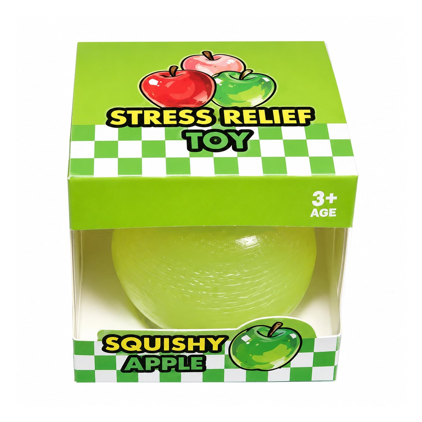 Apple Squishy 2-Inch Stress Relievers | Set Of 4