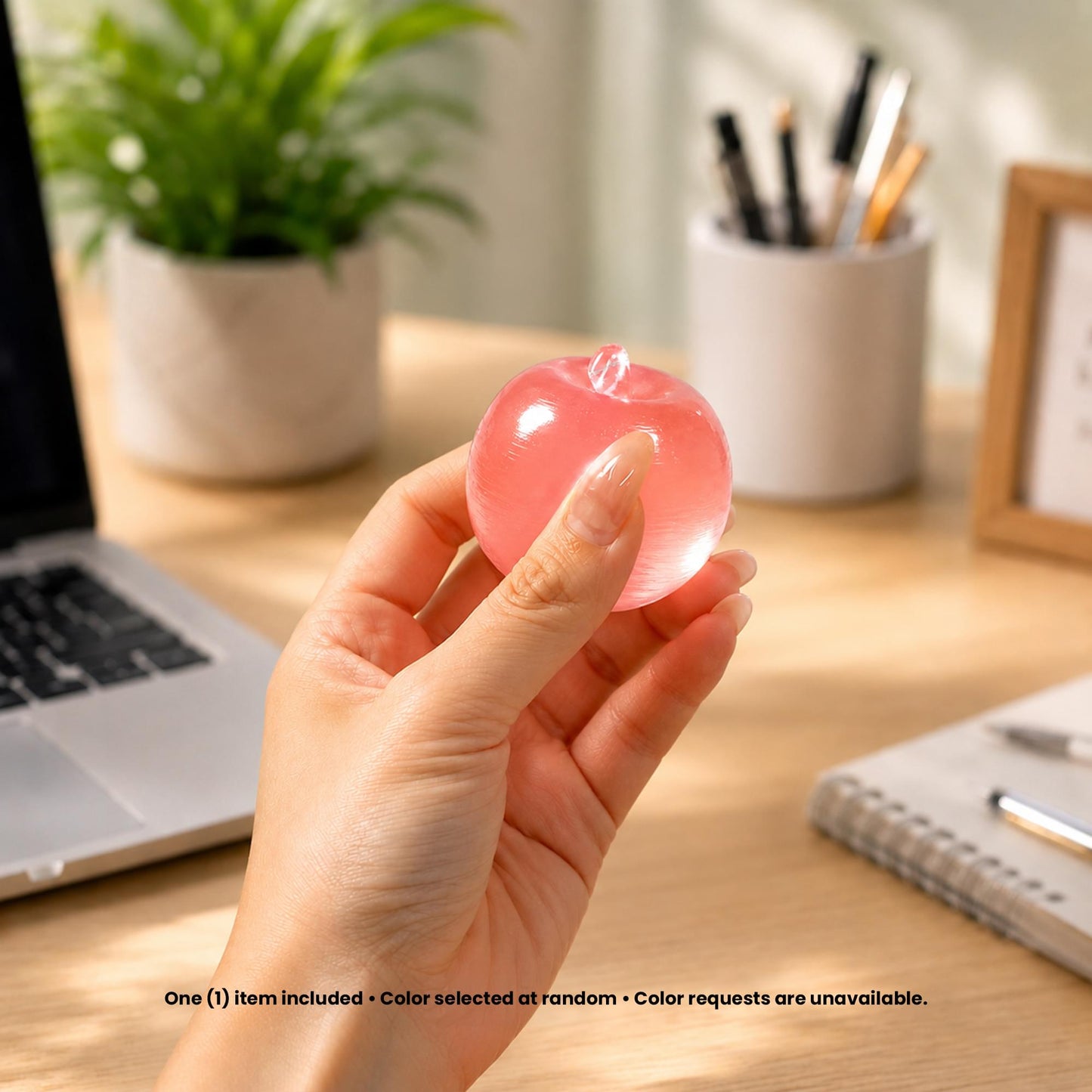 Apple 2-Inch Squishy Stress Reliever | Random Color