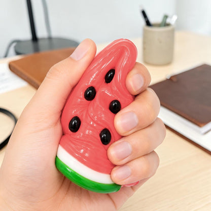 Watermelon Slice 3-Inch Squishy Stress Relievers | Set Of 3