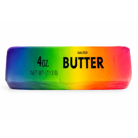 Rainbow Butter Squishy 5-Inch Stress Reliever