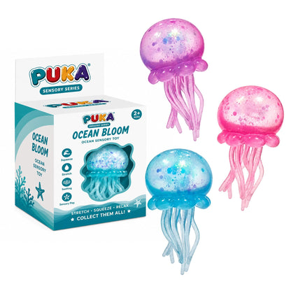 Squishy Jellyfish 3.5-Inch Stress Reliever | Set of 3