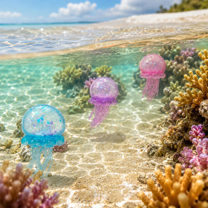 Squishy Jellyfish 3.5-Inch Stress Reliever | Set of 3