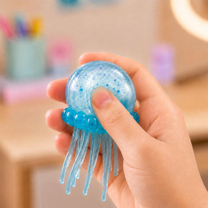 Squishy Jellyfish 3.5-Inch Stress Reliever | Blue