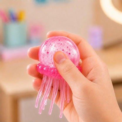 Squishy Jellyfish 3.5-Inch Stress Reliever | Pink