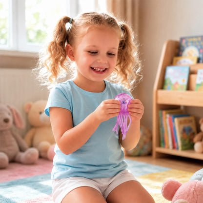 Squishy Jellyfish 3.5-Inch Stress Reliever | Purple