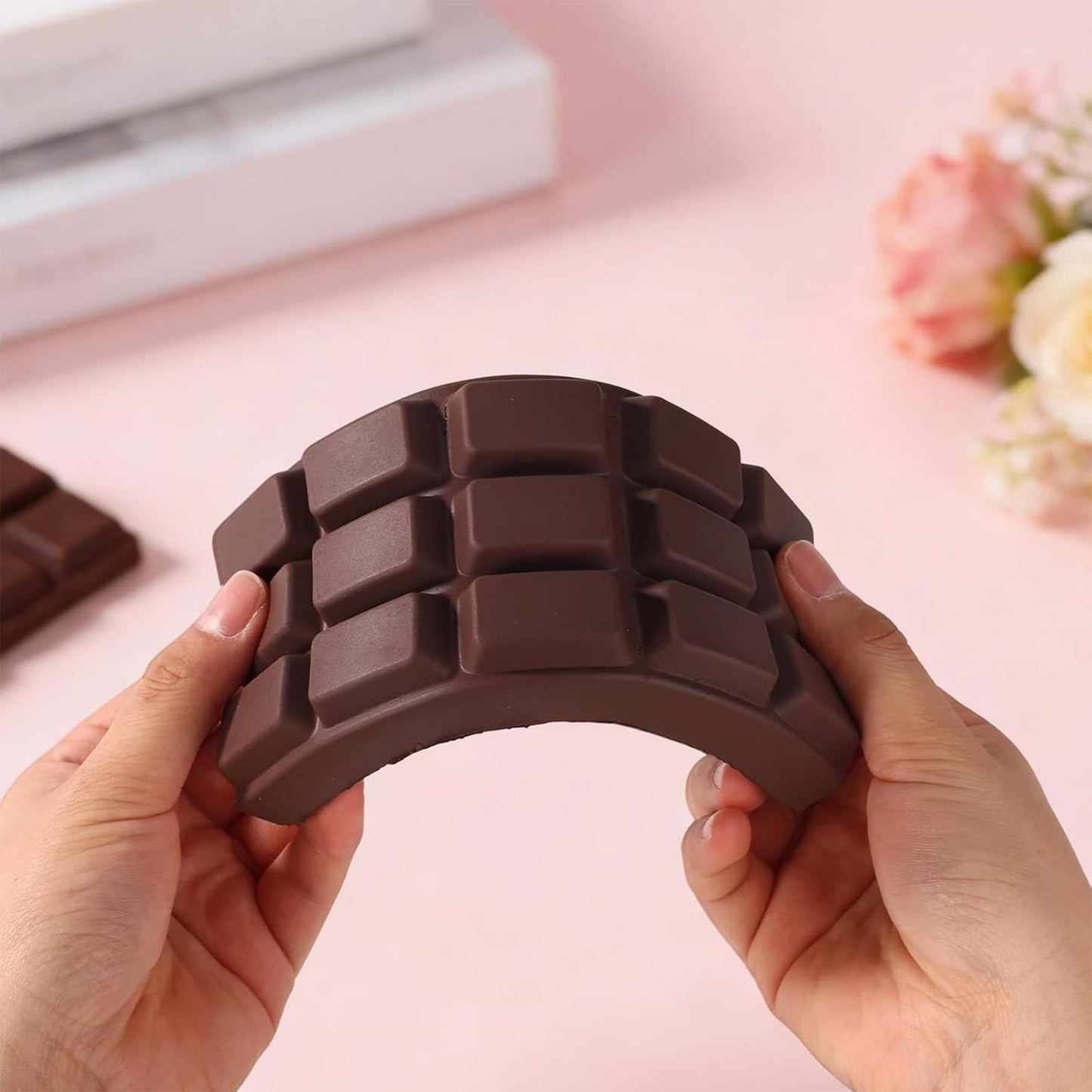 Chocolate Bar 6-Inch Squishy Stress Relievers | Set Of 3