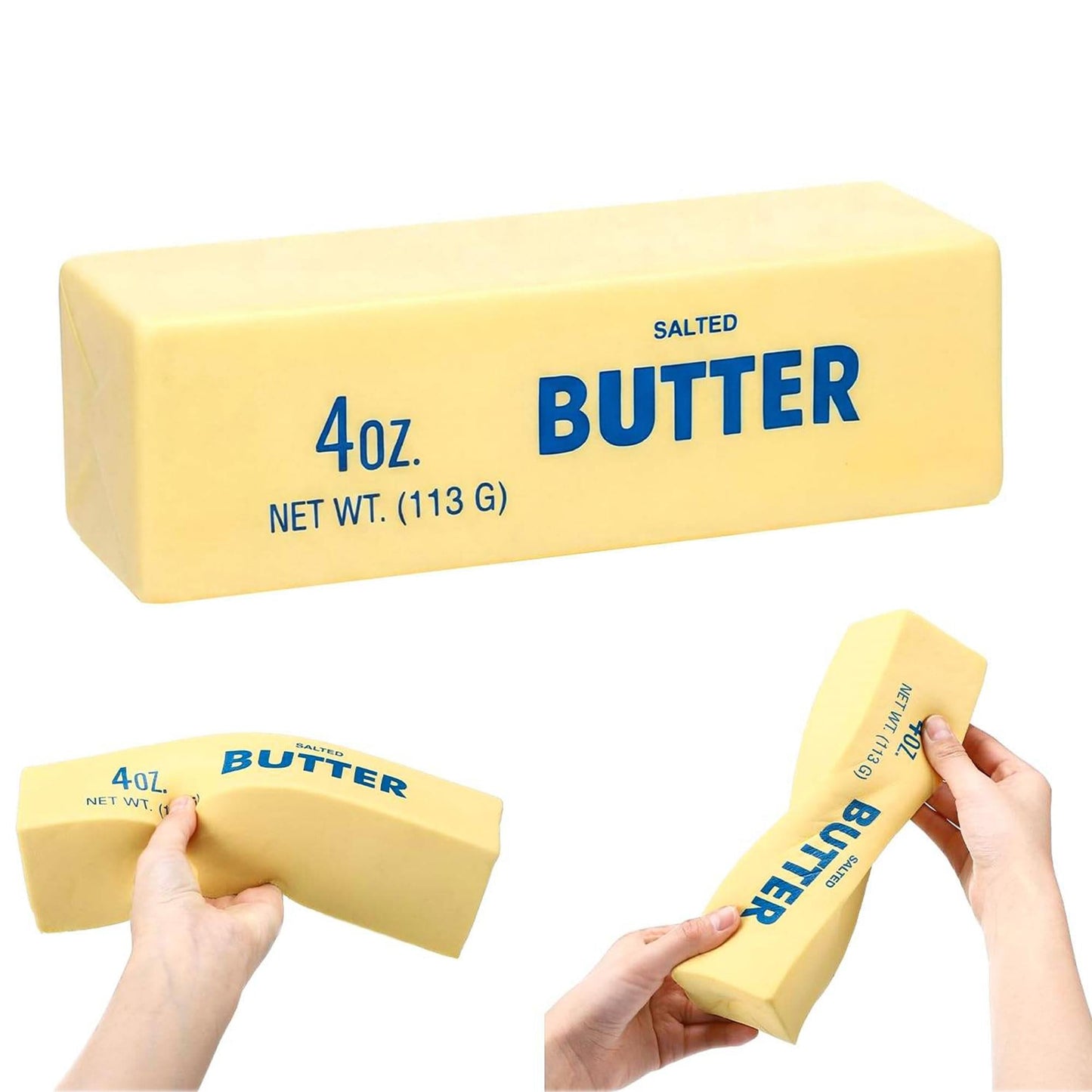 Butter Squishy Jumbo 9-Inch Stress Reliever | 1 Piece