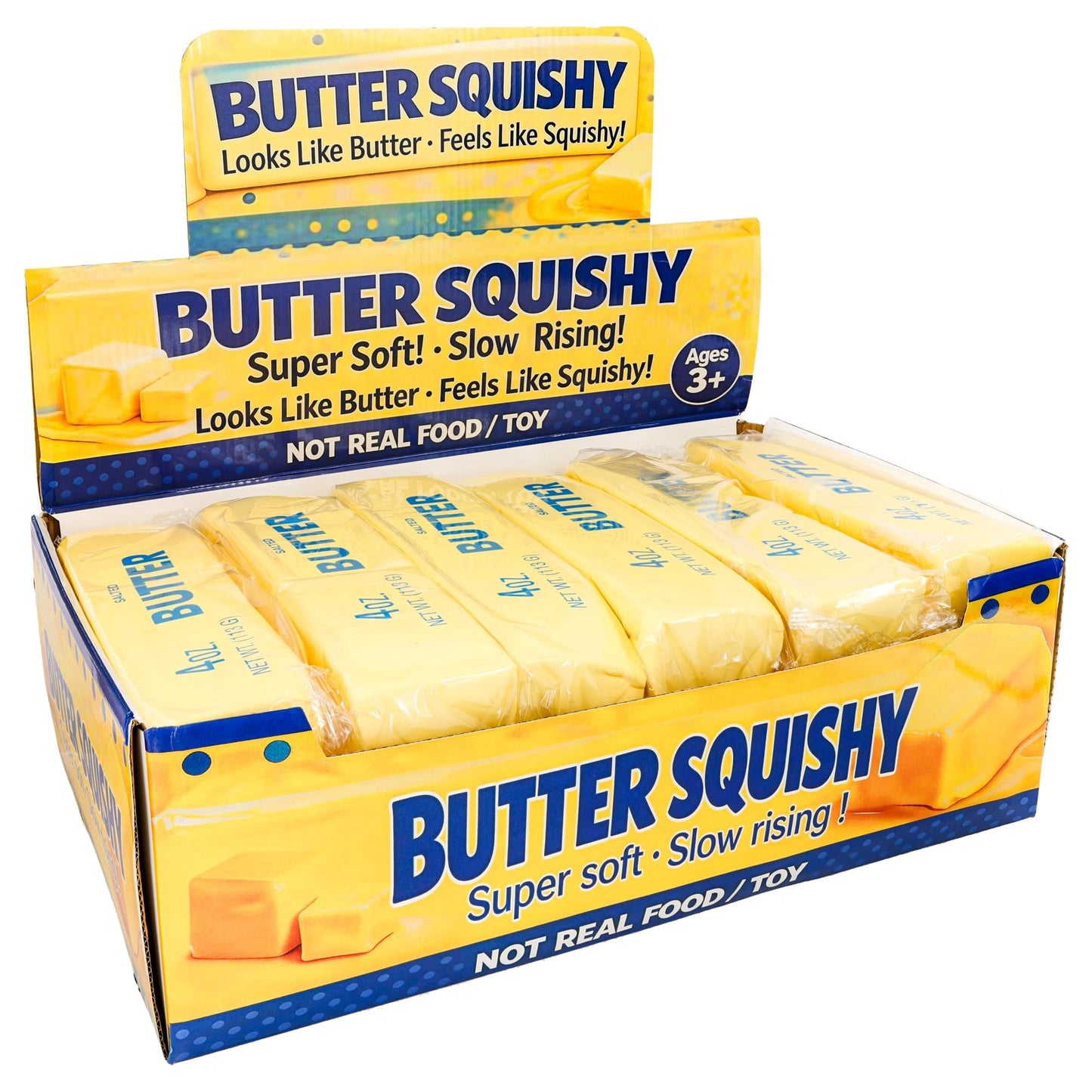 Butter Squishy Jumbo 9-Inch Stress Reliever | 1 Piece