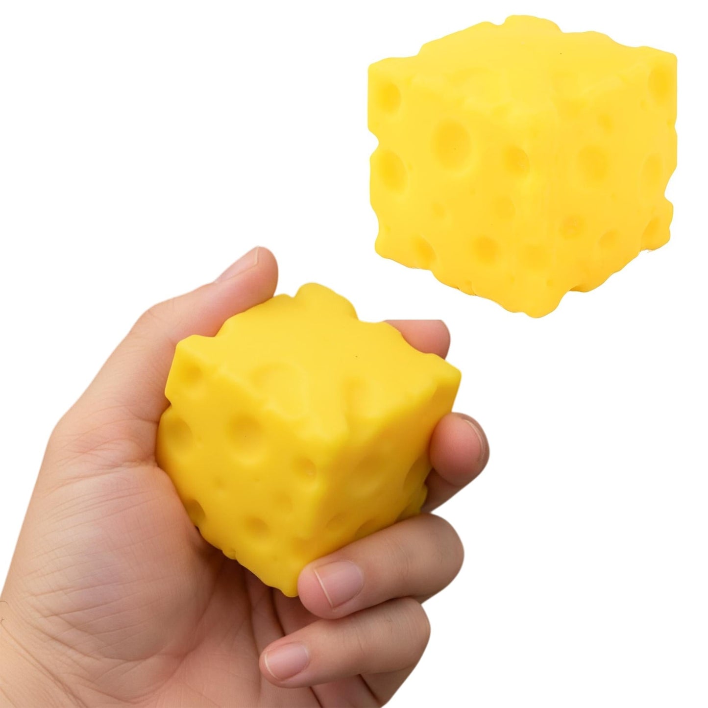 Cheese Squishy 2-Inch Stress Reliever | 1 Piece
