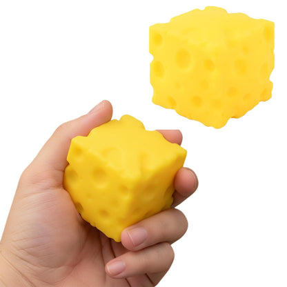 Cheese Squishy 2-Inch Stress Reliever | 1 Piece