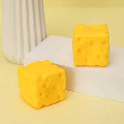 Cheese Squishy 2-Inch Stress Reliever | 1 Piece