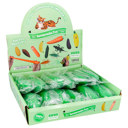 Pickle  Squishy 11-Inch Stress Reliever | Set Of 4