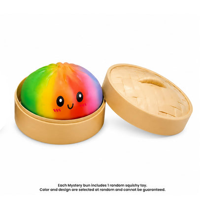 Rainbow Puka Buns 3.5-Inch Mystery Pack Squishy | Random Set Of 4