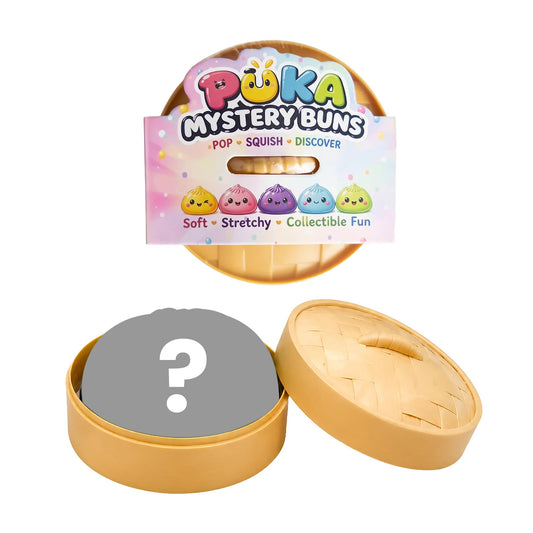 Rainbow Puka Buns 3.5-Inch Mystery Pack Squishy | 1 Random