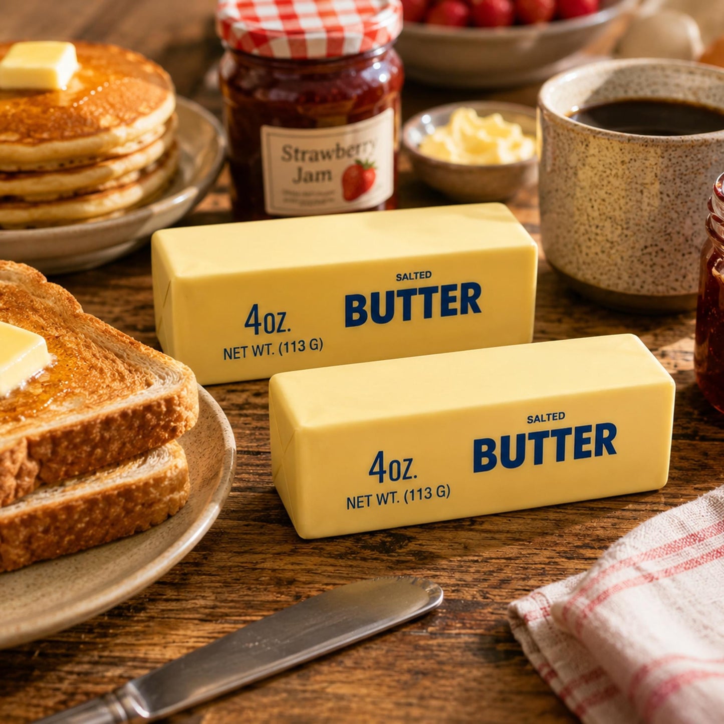 Butter Squishy 5-Inch Stress Reliever | Set Of 2