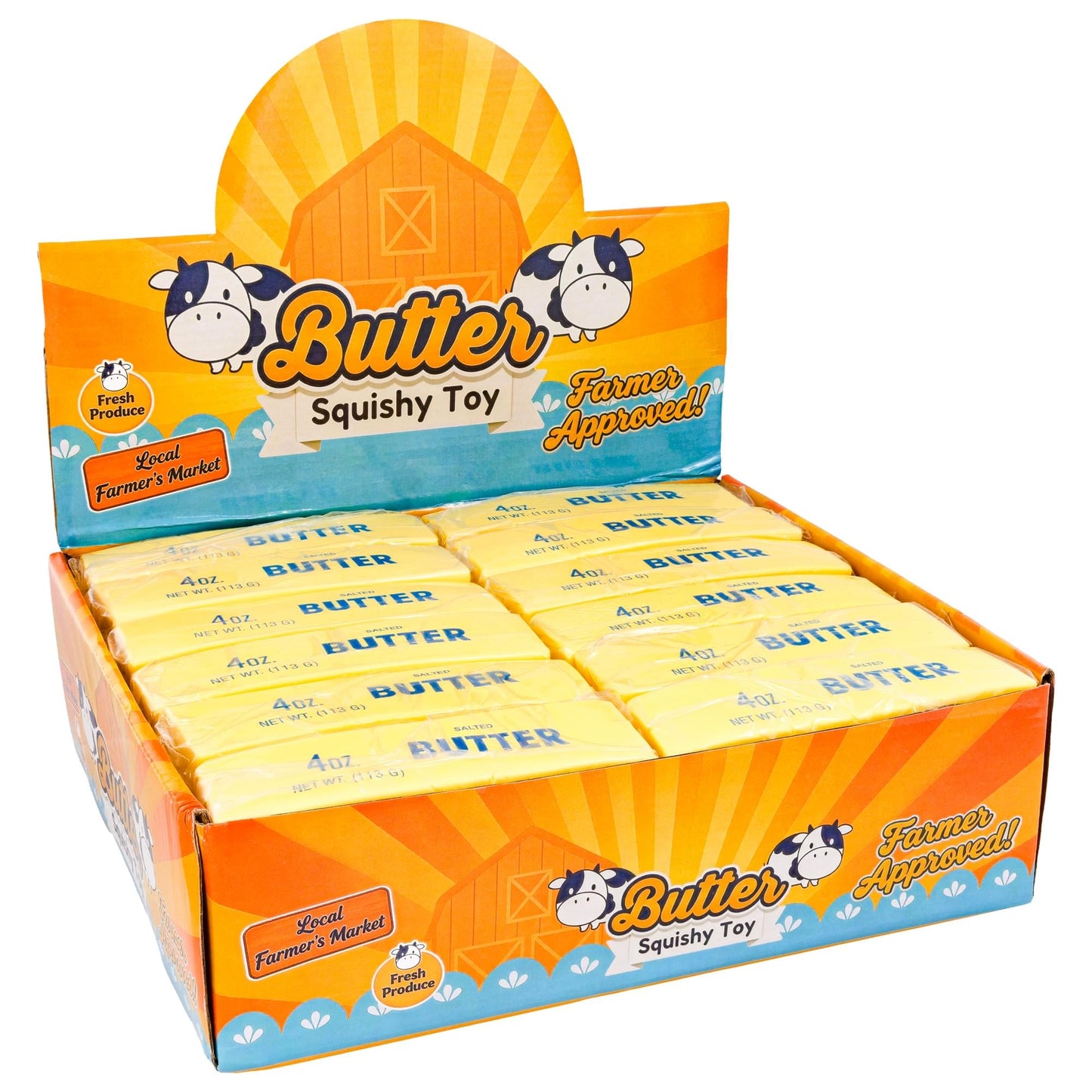 Butter Squishy 5-Inch Stress Reliever | Set Of 2