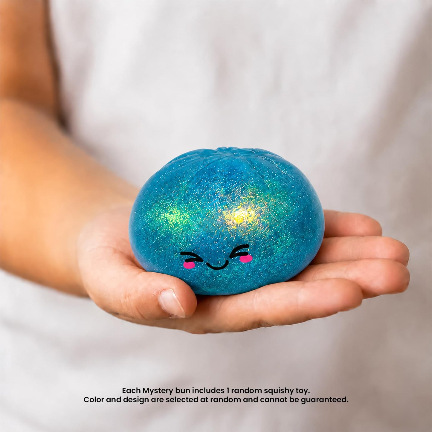 Glitter Puka Buns 3.5-Inch Mystery Pack Squishy | 1 Random